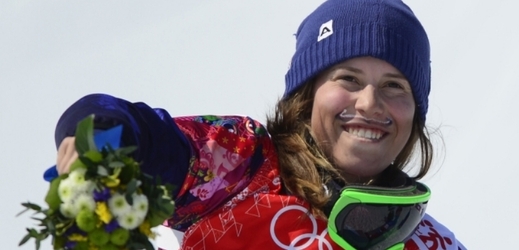 Olympijská vítězka ve snowboardcrossu Eva Samková.
