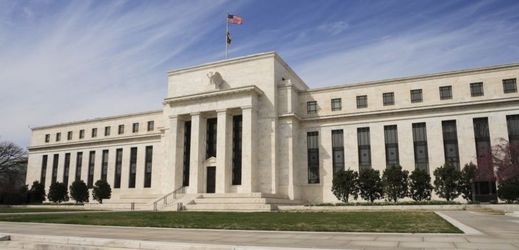 Sídlo americké centrální banky, "Fedu", která upozornila na přesun amerických dluhopisů v držení Ruska mimo území USA.