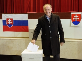 Kandidát Andrej Kiska.