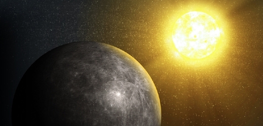 Planetu Merkur neustále spaluje Slunce (ilustrační foto).