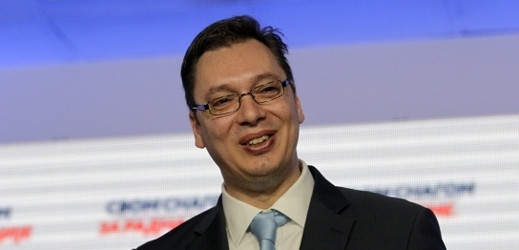Dosavadní vicepremiér Aleksandar Vučič může slavit.