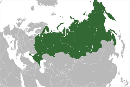 Čerstvé ruské mapy. Krym už je součástí Ruské federace.