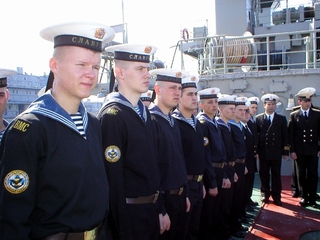 Ukrajinští námořníci.
