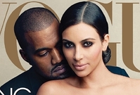 Kim Kardashianová s partnerem, rapperem Kanye Westem.