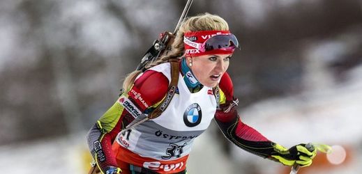 Biatlonistka Gabriela Soukalová.