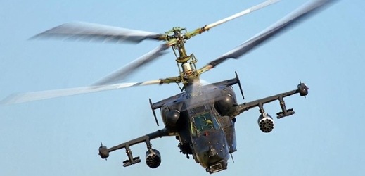 Rusové použili vrtulníky.