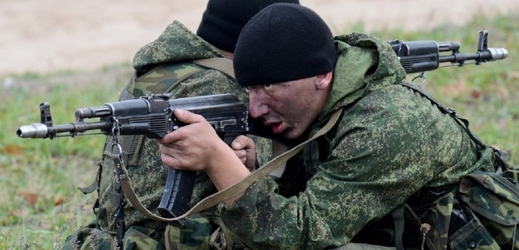Manévry ruské armády . 