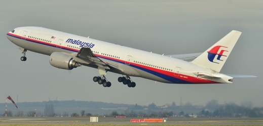 Zmizelý Boeing 777-200ER Malaysia Airlines.