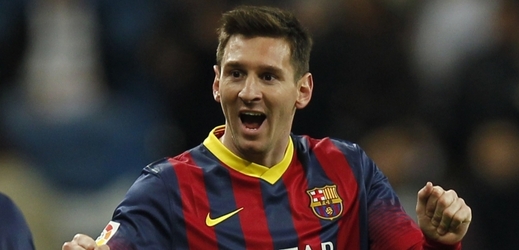 Barcelonský střelec Lionel Messi.