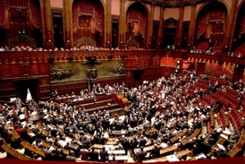 Italská Poslanecká sněmovna.