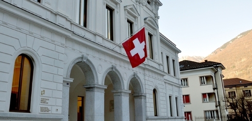 Soud ve švýcarské Bellinzoně.