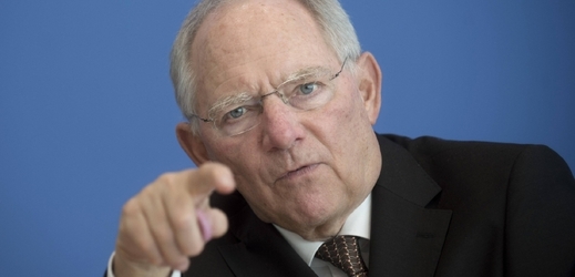 Německý ministr Wolfgang Schäuble.