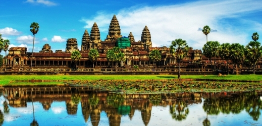 Klášterní komplex Angkor Wat. 