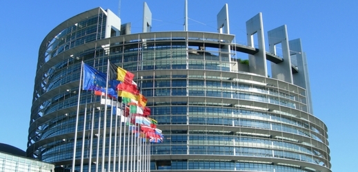 Evropský parlament ve Štrasburku.