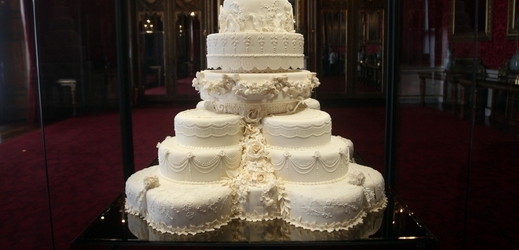Svatební dort prince Williama a Kate.