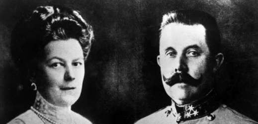 František Ferdinand d'Este s manželkou Žofií Chotkovou.