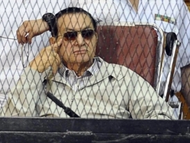 Bývalý prezident Egypta Husní Mubarak.