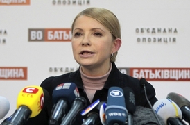 Bývalá premiérka Julija Tymošenková.