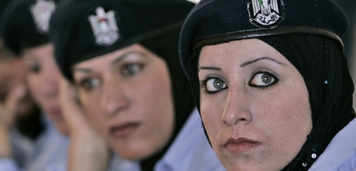 Příslušnice palestinské policie (ilustrační foto).