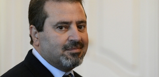 Palestinský velvyslanec Džamál Muhammad Džamál.