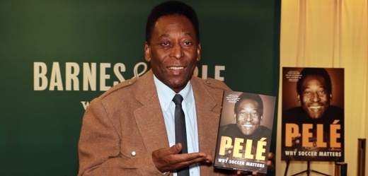 Slavný fotbalista Pelé.