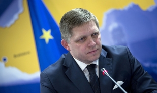 Premiér Fico má obavy o solventnost ukrajinského odběratele plynu. 