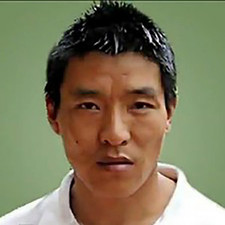 Vězněný tibetský filmař Dhondup Wangčhen.