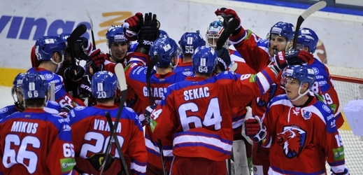 Hokejisté pražského Lva postoupili do finále KHL.