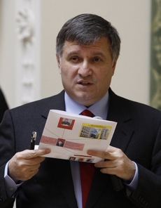 Ministr vnitra Arsen Avakov.