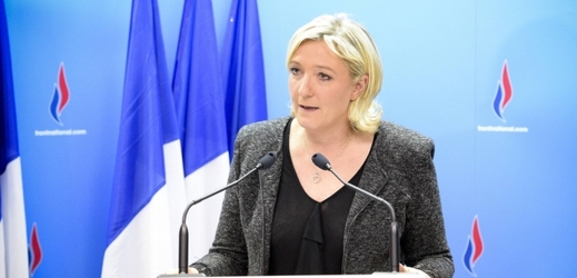 Předsedkyně Národní fronty Marine Le Penová.