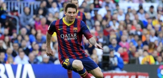 Hvězdný útočník Barcelony Lionel Messi.