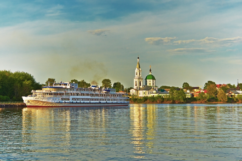 Výlet po nejdelší evropské řece Volze, Rusko. (Foto: Shutterstock.com)