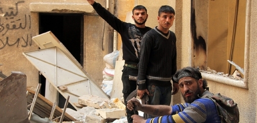 Členové opozice v Sýrii.