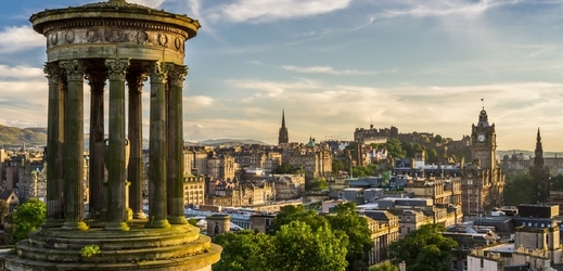 Hlavní město Skotska Edinburgh (ilustrační foto).