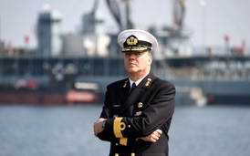 Zástupce vrchního velitele operací aliančních námořních sil Arian Minderhoud.