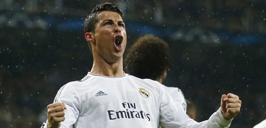 Cristiano Ronaldo z Realu Madrid.