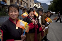 Bhútánci jsou v posledních letech svědky rychlého rozvoje jejich země.