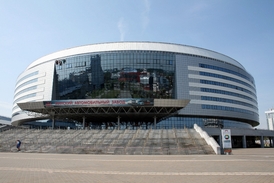 Minsk Arena, hlavní scéna hokejového mistrovství světa.