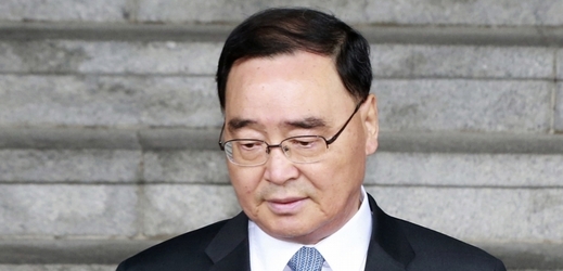 Jihokorejský premiér Čong Hong-wong.