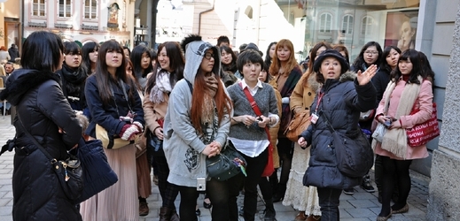 Větší příliv čínských turistů by mohl pomoci českému cestovnímu ruchu (ilustrační foto).