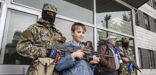 Proruští separatisté obsazují další budovy (ilustrační foto).