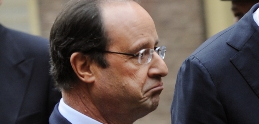 Francouzský prezident Hollande.