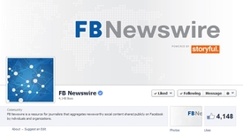 Nový projekt Facebooku -FB Newswire.