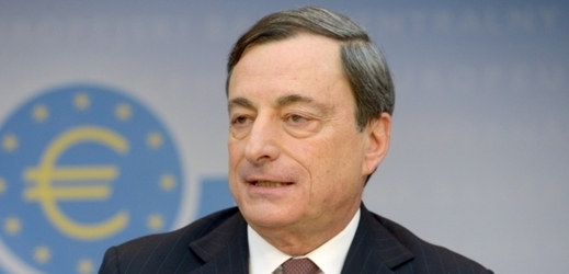 Šéf Evropské centrální banky Mario Draghi. 