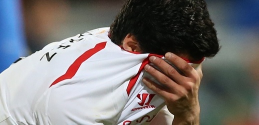 Luis Suárez skončil po utkání s Crystal Palace v slzách. 