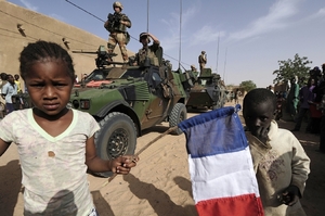 Francouzi jsou u většiny Malijců vítanými hosty.
