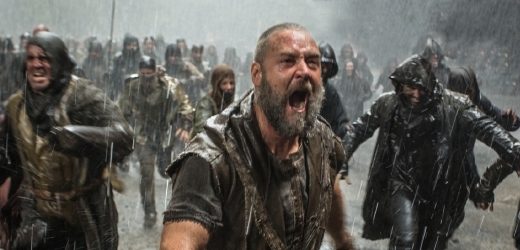 Russell Crowe na snímku z filmu Noe.