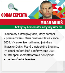 Hokejový expert Milan Antoš.