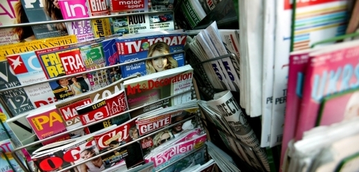 Počet vydávaných časopisů v loňském roce klesl (ilustrační foto).