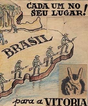 Sběrem kaučuku pomáhali Brazilci spojencům.